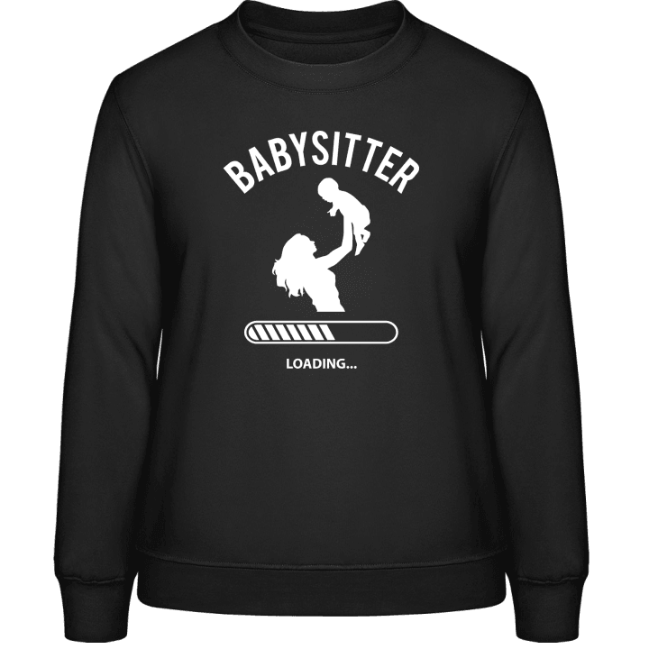 Babysitter Loading Women Sweatshirt contain pic