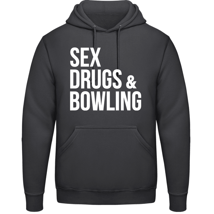 Sex Drugs Bowling Huvtröja contain pic