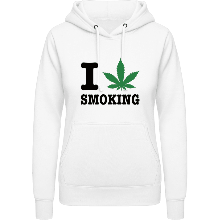 I Love Smoking Marihuana Sudadera con capucha para mujer contain pic
