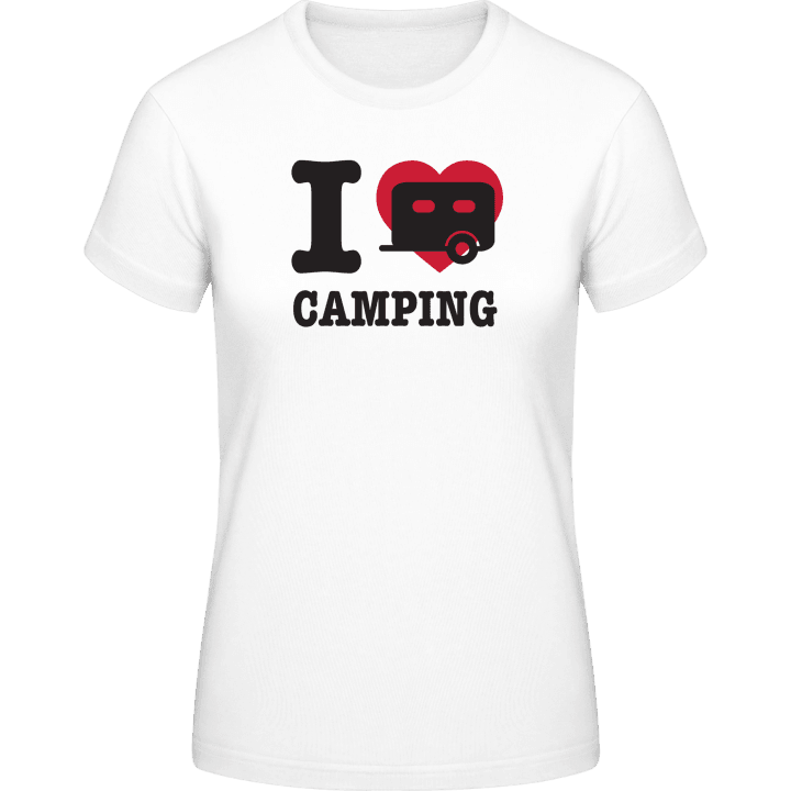 I Love Camping Classic T-shirt för kvinnor 0 image