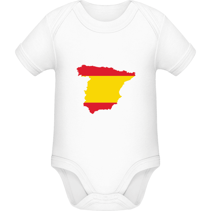 Spain Map Baby Rompertje contain pic