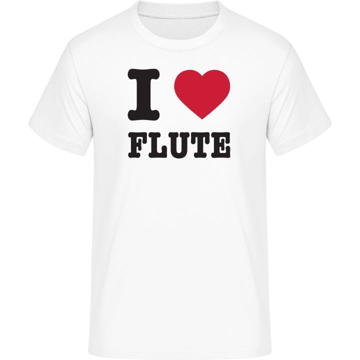 I Love Flute T-skjorte contain pic