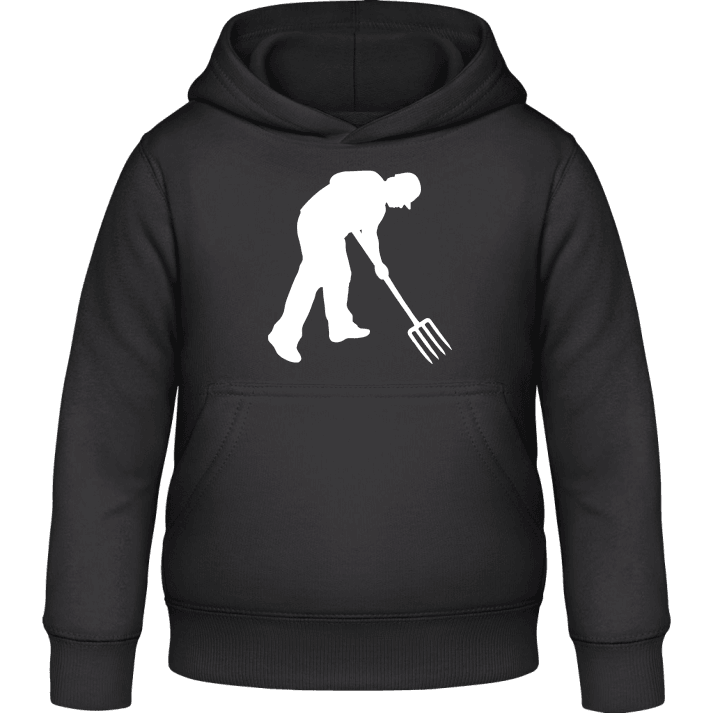 Farmer and Hayfork Kids Hoodie contain pic