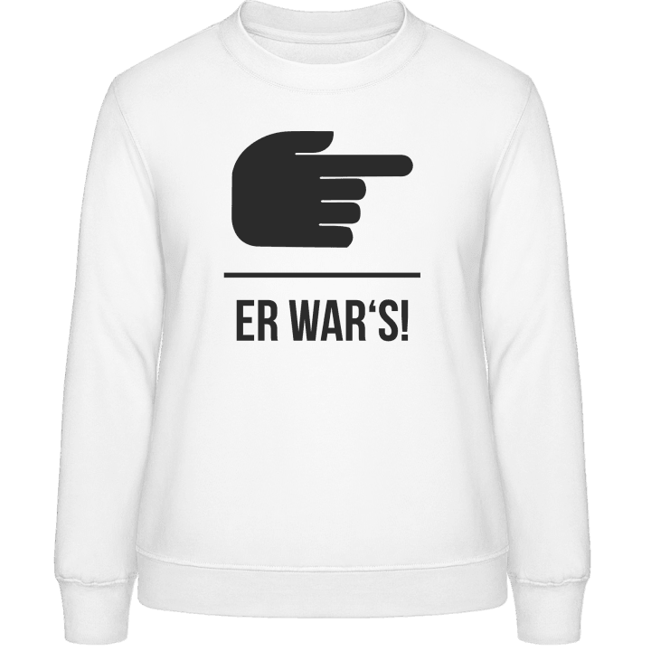 Er war´s Women Sweatshirt 0 image