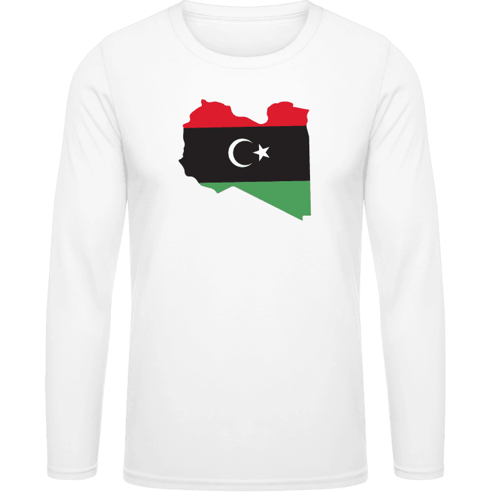 Libya Map Långärmad skjorta contain pic
