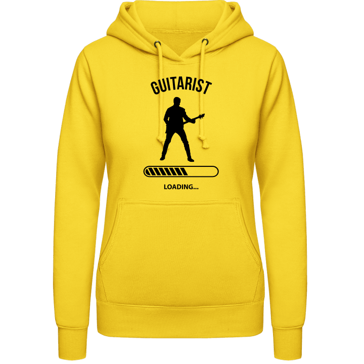 Guitarist Loading Vrouwen Hoodie contain pic