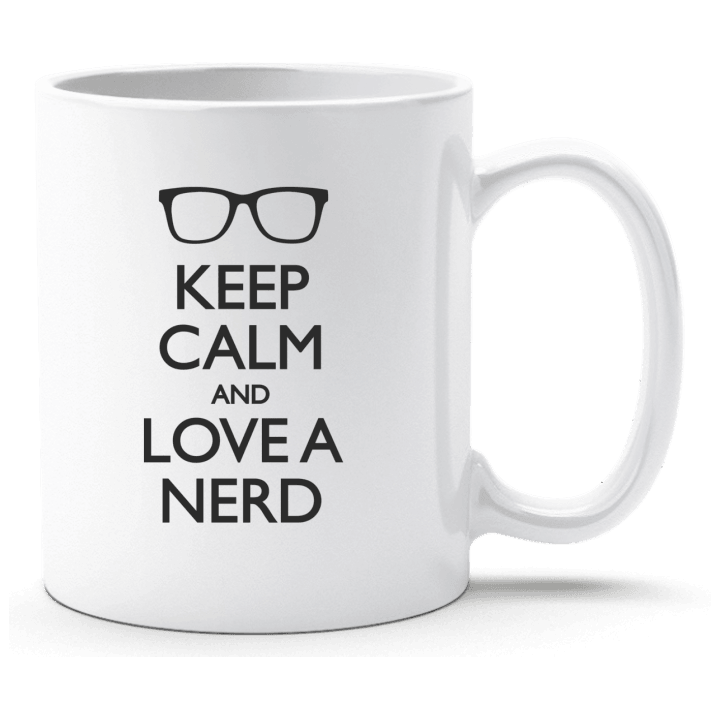 Keep Calm And Love A Nerd Taza 0 image