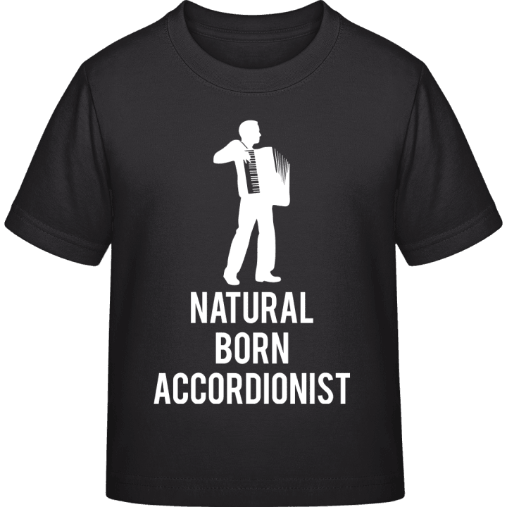 Natural Born Accordionist T-shirt för barn contain pic