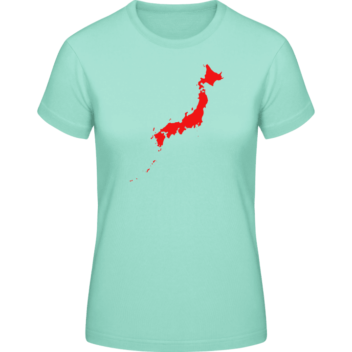 Japan Country T-skjorte for kvinner contain pic