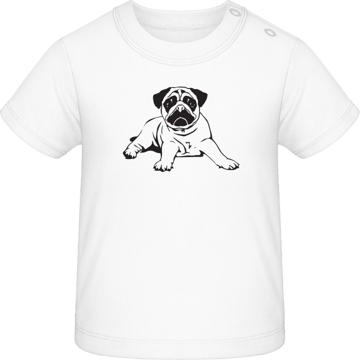 Pugs Dog Baby T-skjorte 0 image