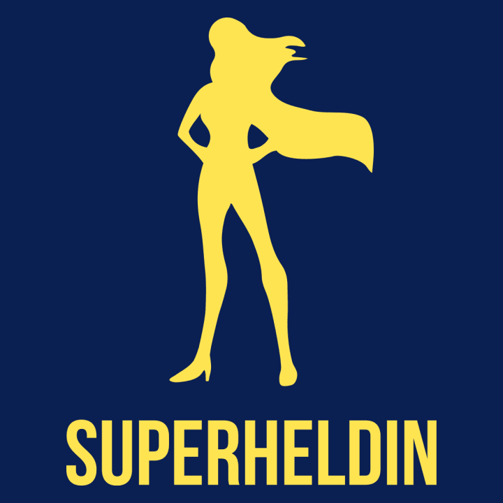 Superheldin Silhouette T-shirt för kvinnor 0 image