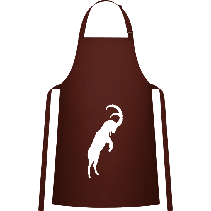 Jumping Goat Silhouette Kitchen Apron 0 image