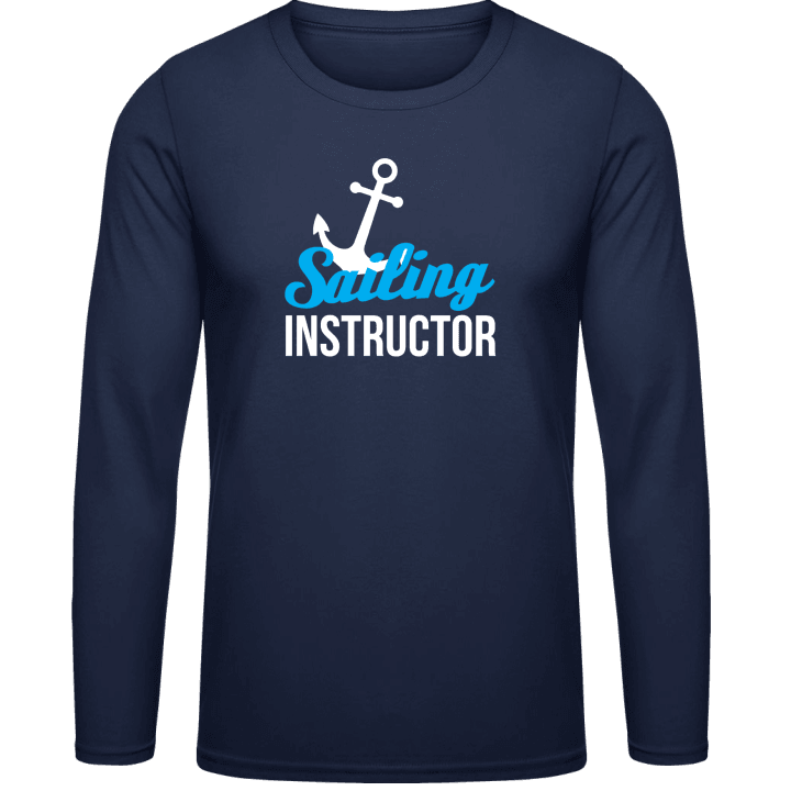 Sailing Instructor T-shirt à manches longues contain pic