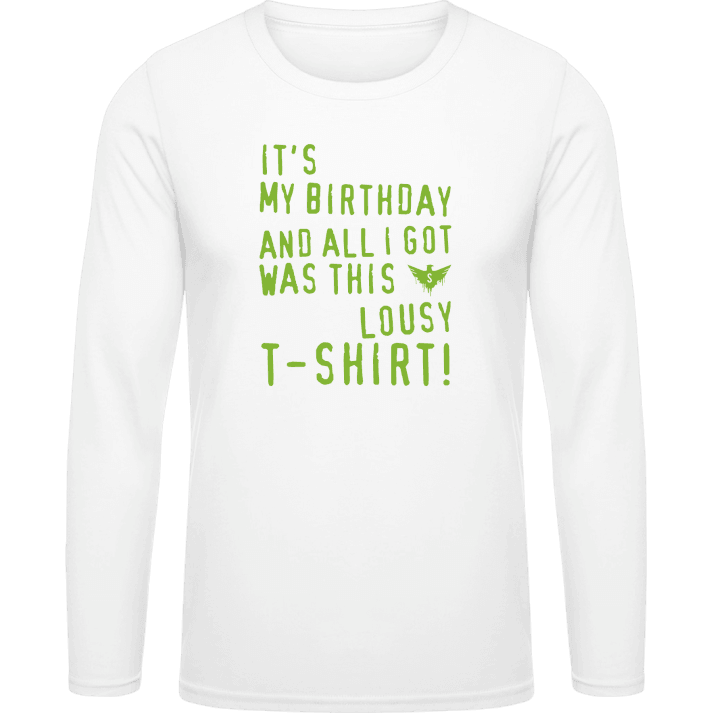 My Birthday Long Sleeve Shirt 0 image