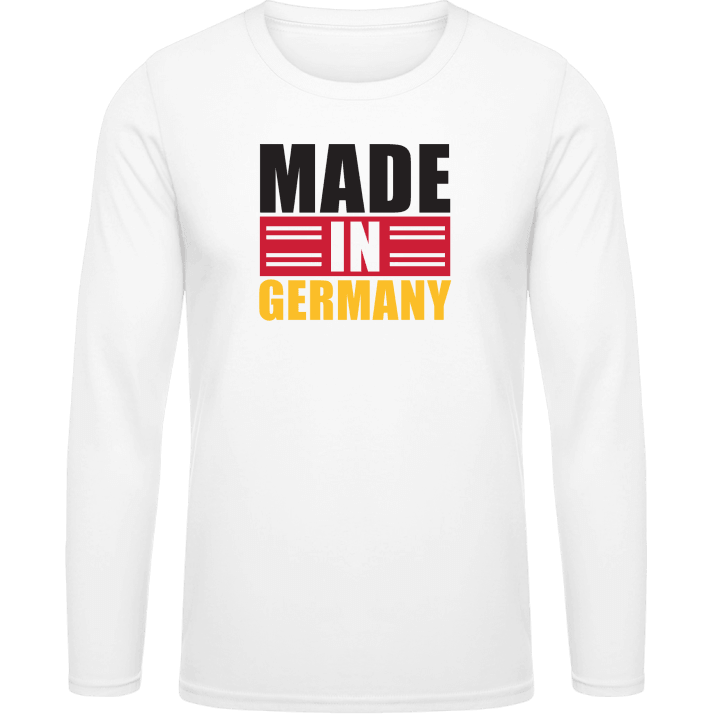 Made In Germany Typo Langarmshirt contain pic