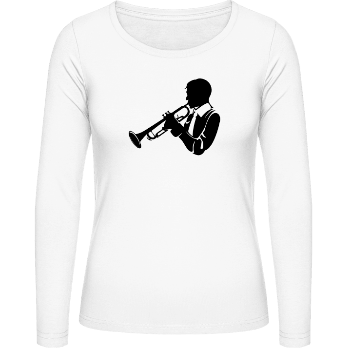 Trumpeter Kvinnor långärmad skjorta contain pic