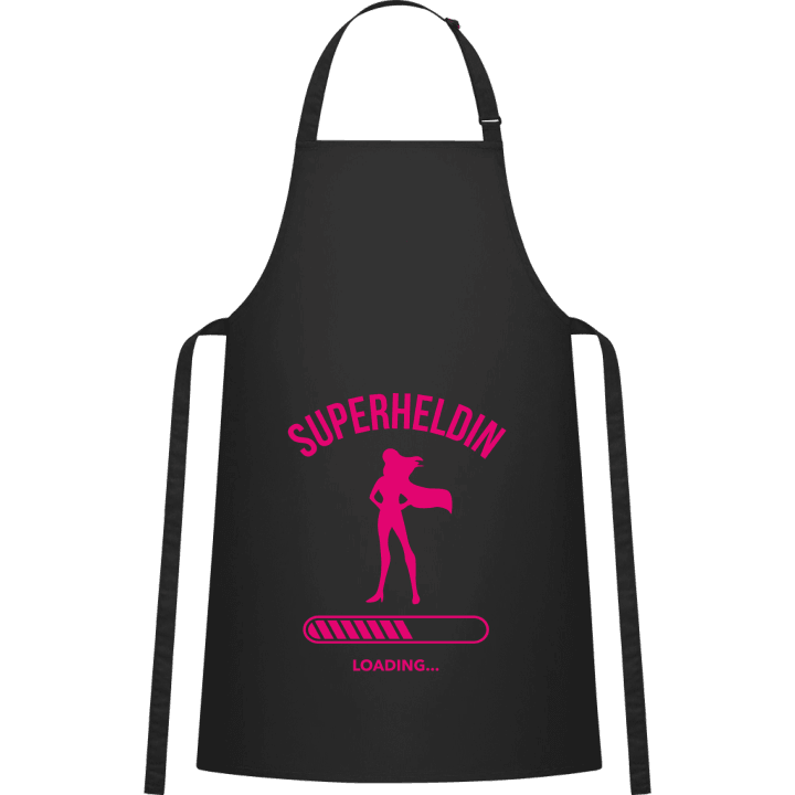 Superheldin Loading Silhouette Delantal de cocina 0 image