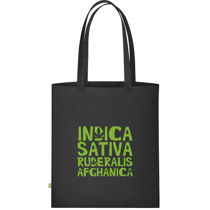 Indica Sativa Ruderalis Afghanica Stofftasche contain pic