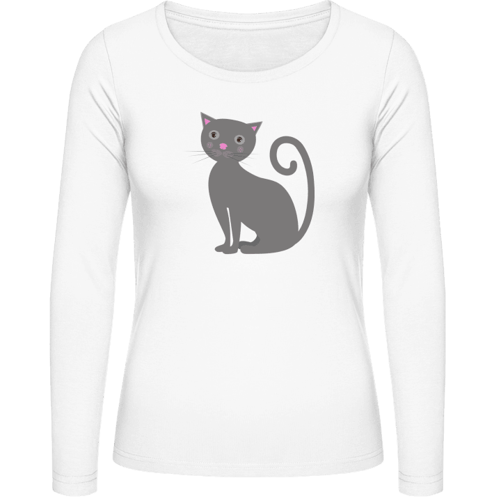 Little Cat T-shirt à manches longues pour femmes 0 image