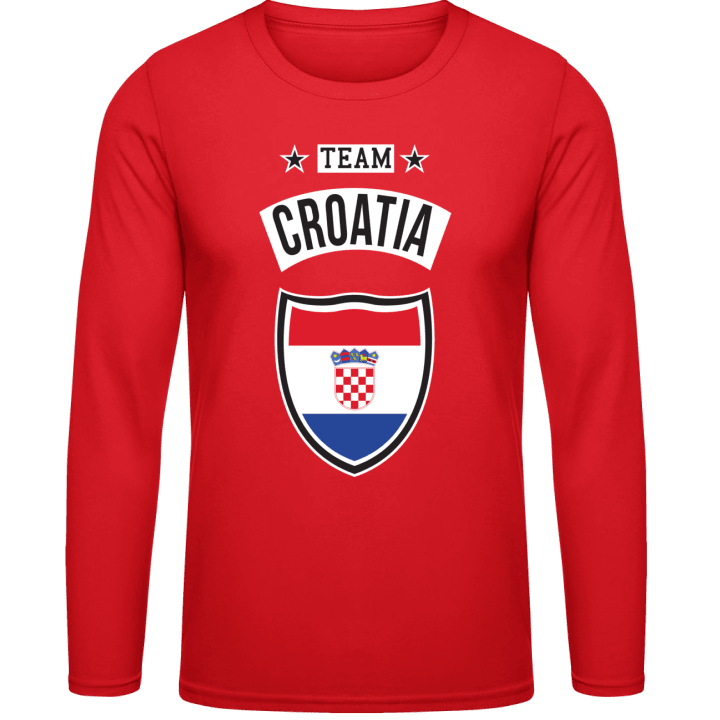 Team Croatia Langarmshirt contain pic
