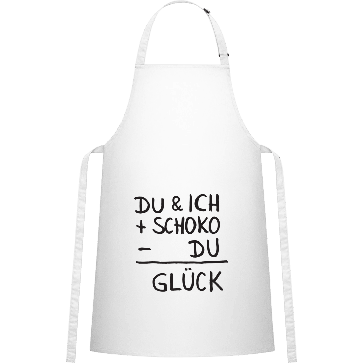 Du & Ich + Schoko - Du = Glück Kochschürze contain pic