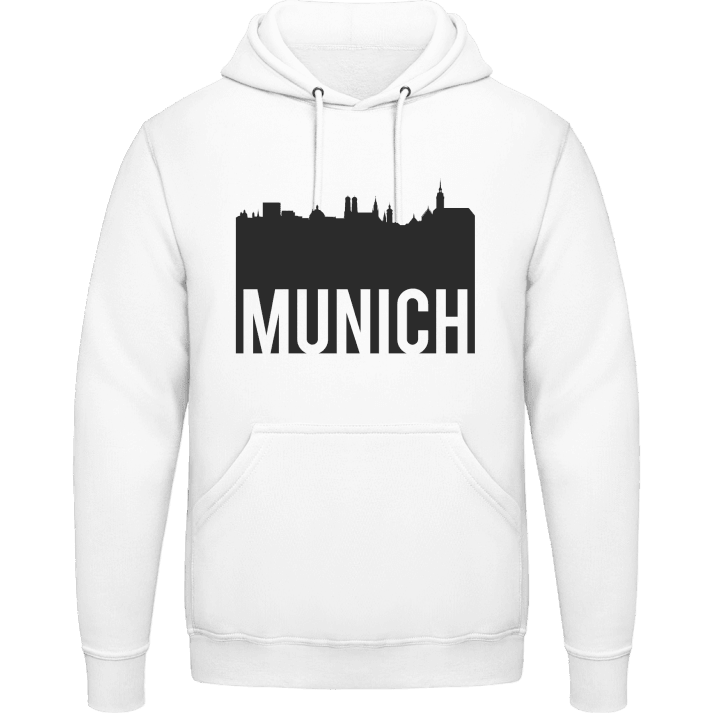Munich Skyline Felpa con cappuccio contain pic