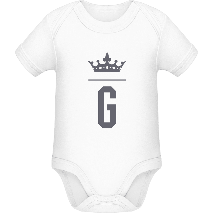 G Initial Baby Romper contain pic