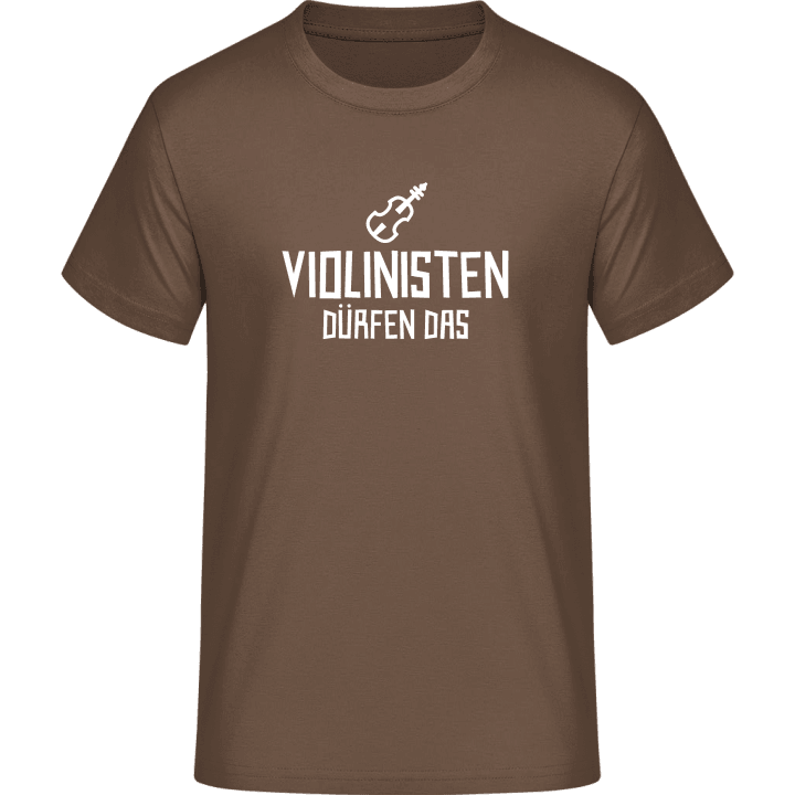 Violinisten dürfen das T-skjorte 0 image
