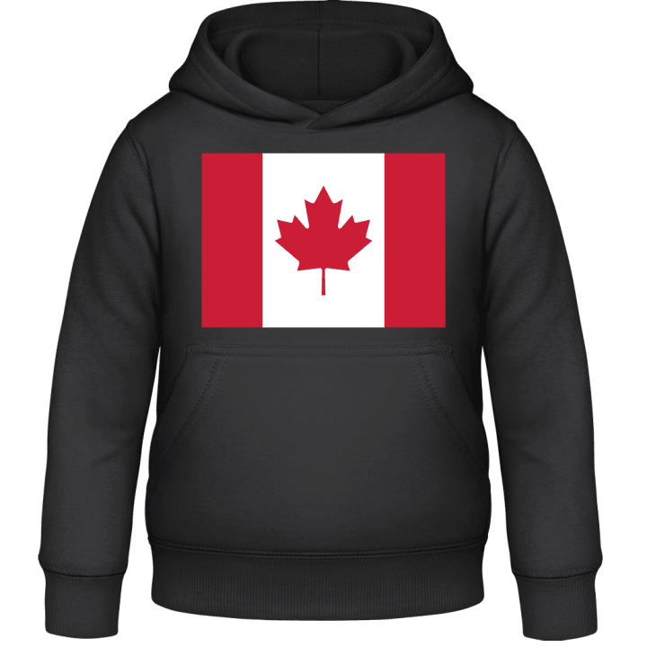Canada Flag Hettegenser for barn contain pic