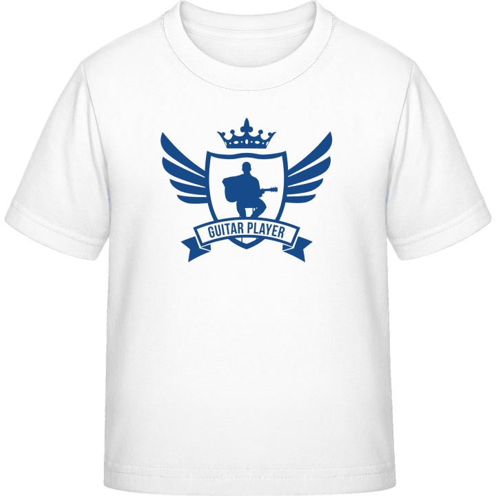 Guitar Player Winged Camiseta infantil contain pic