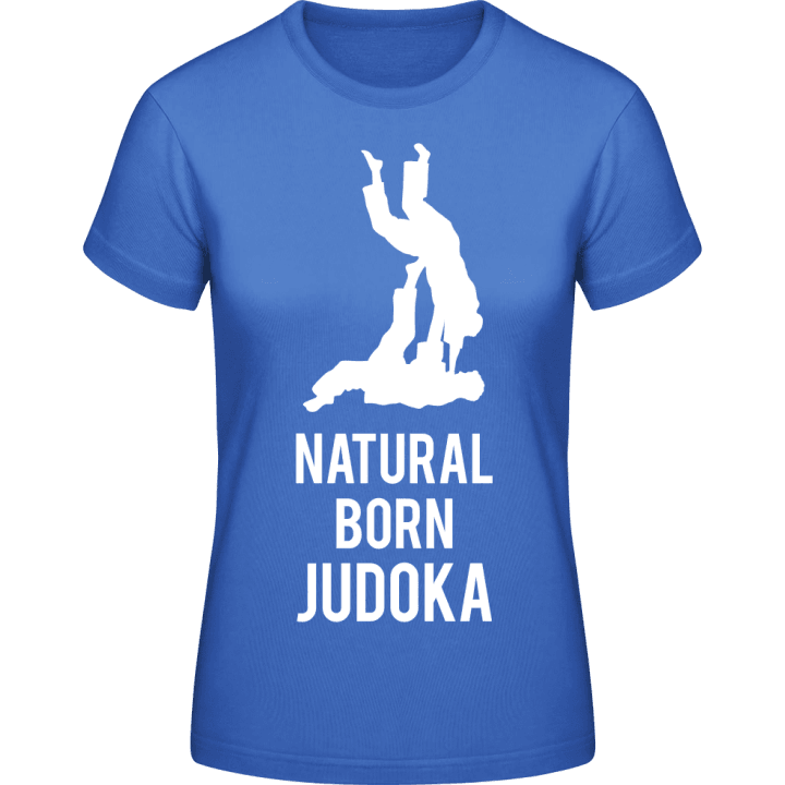 Natural Born Judoka Vrouwen T-shirt contain pic