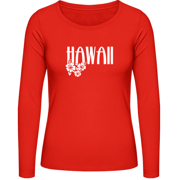 Hawaii Camisa de manga larga para mujer contain pic