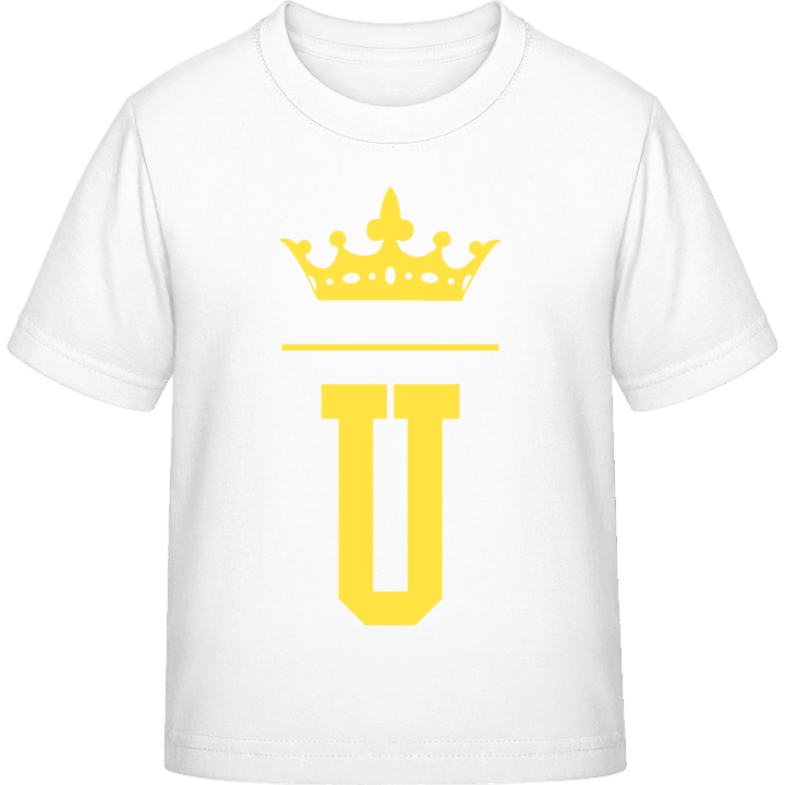U Initial Letter Kids T-shirt 0 image