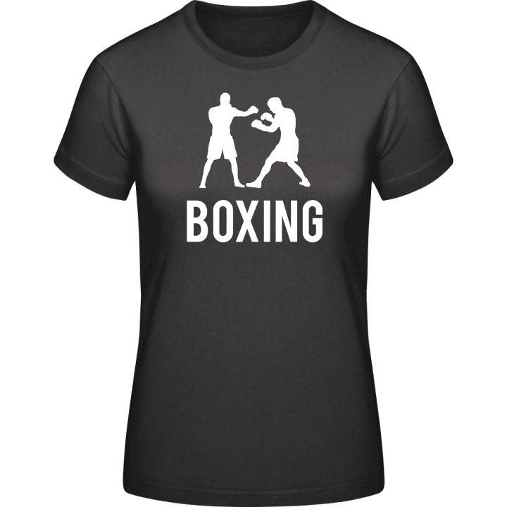 Boxing Vrouwen T-shirt contain pic