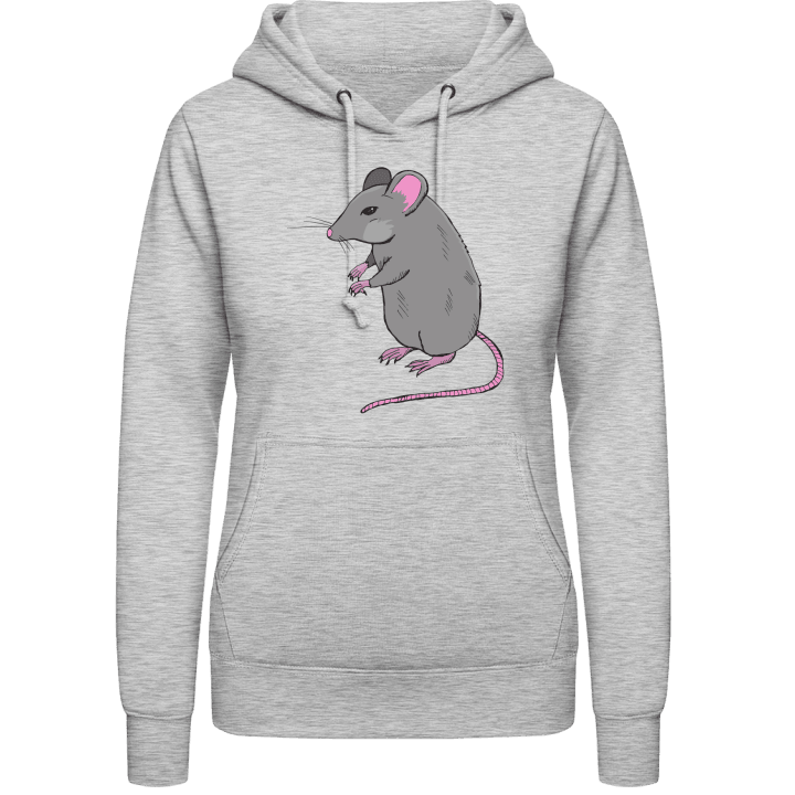 Mouse Realistic Hoodie för kvinnor 0 image
