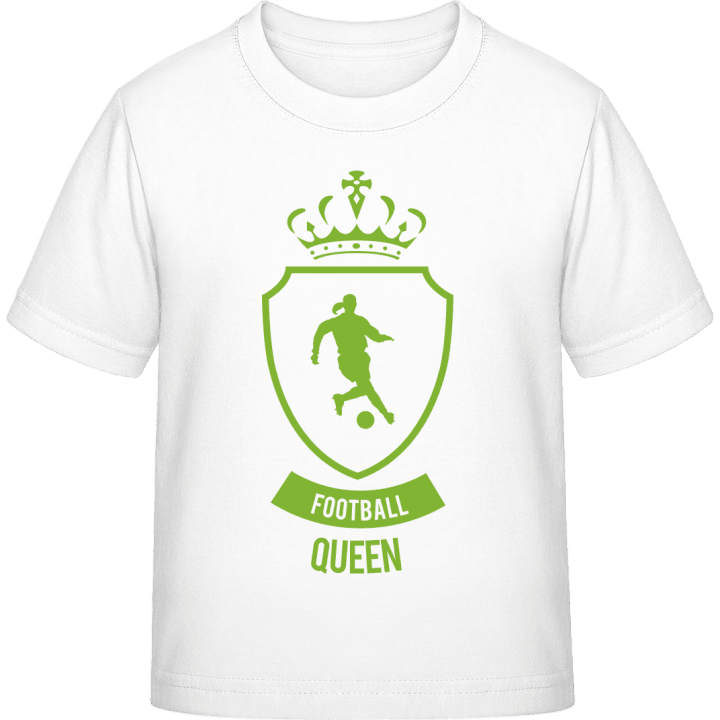 Football Queen T-skjorte for barn contain pic