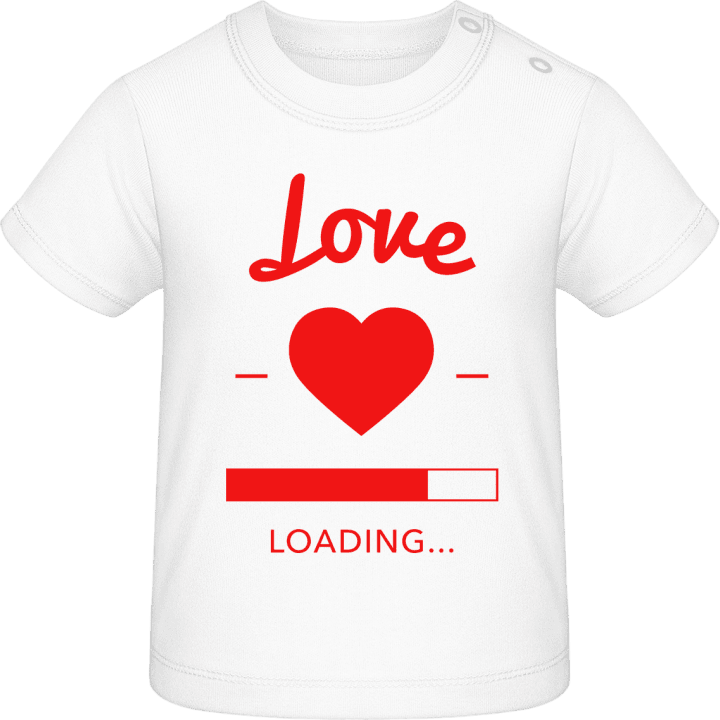 Love loading progress Baby T-skjorte contain pic