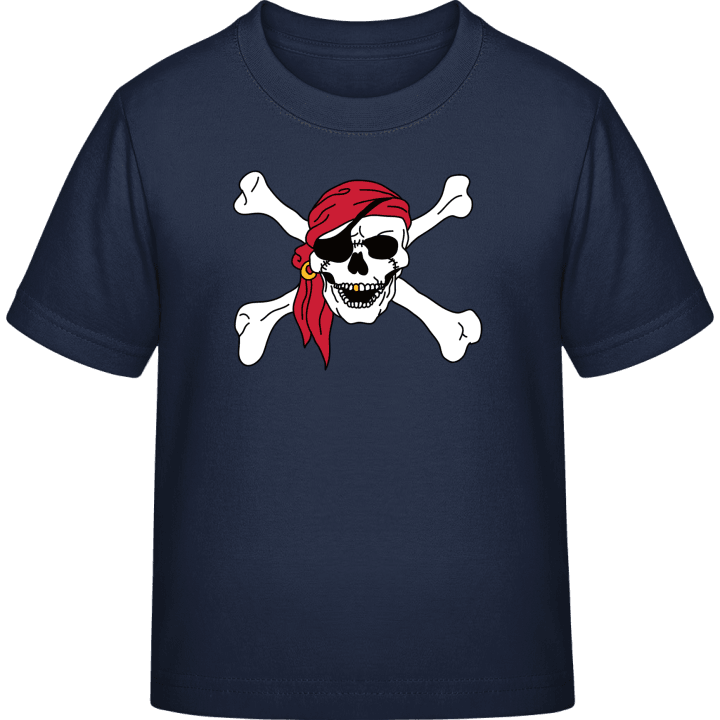 Pirate Skull And Crossbones Lasten t-paita 0 image