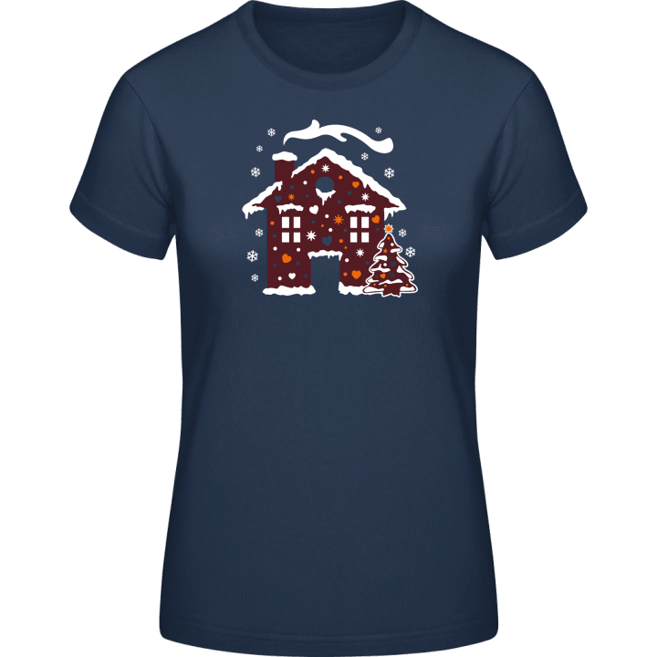 Christmas House T-shirt för kvinnor 0 image