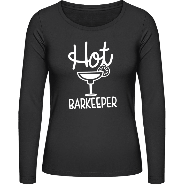 Hot Barkeeper Vrouwen Lange Mouw Shirt contain pic