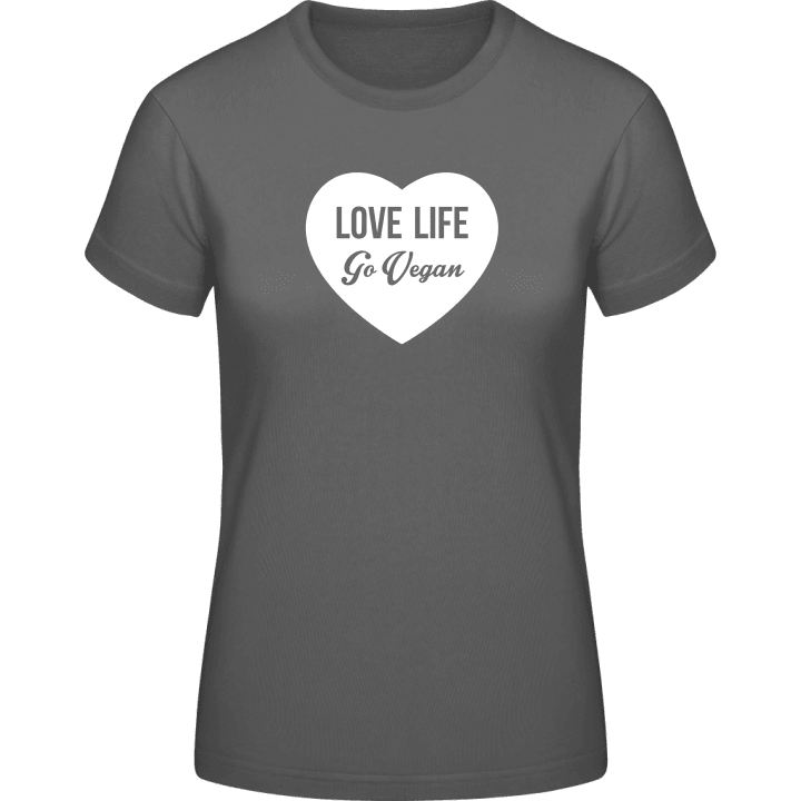 Love Life Go Vegan T-skjorte for kvinner 0 image