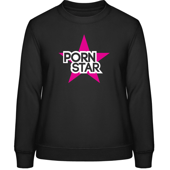Porn Star Sweatshirt för kvinnor contain pic
