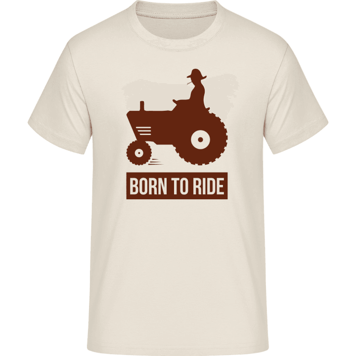 Born To Ride Tractor T-skjorte 0 image