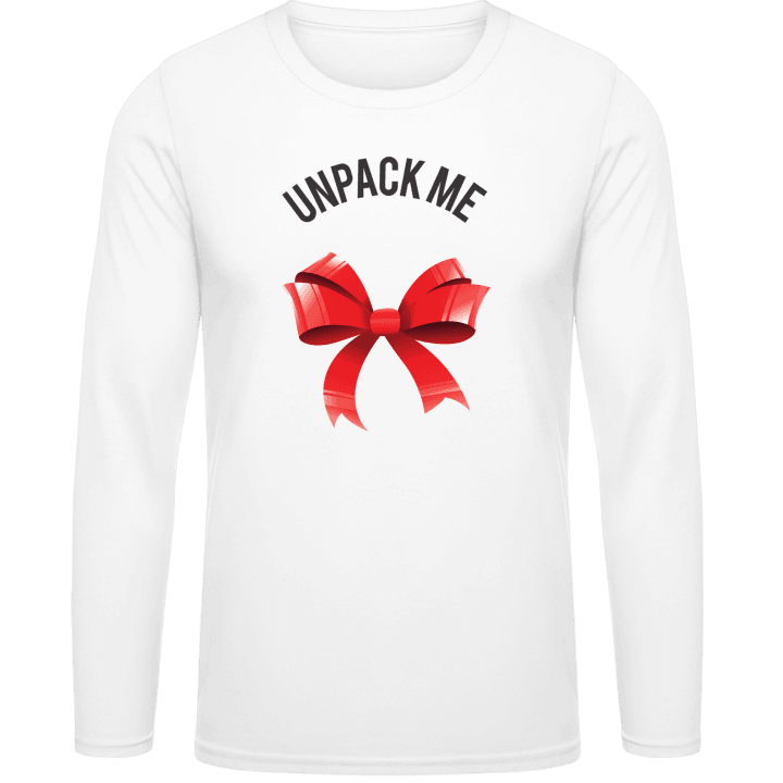 Unpack me Gift Long Sleeve Shirt 0 image