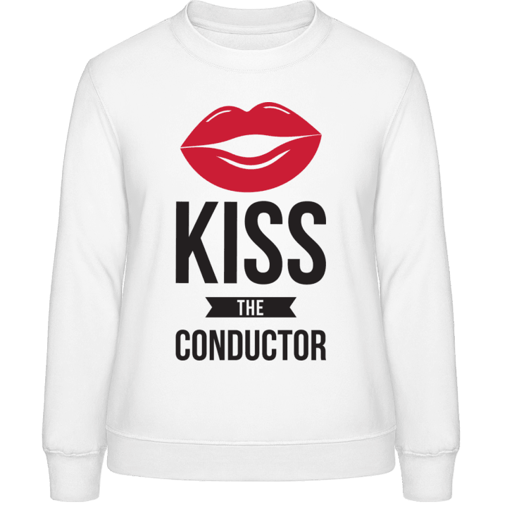 Kiss The Conductor Sweatshirt för kvinnor contain pic