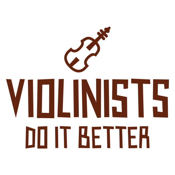 Violinists Do It Better T-shirt för kvinnor 0 image