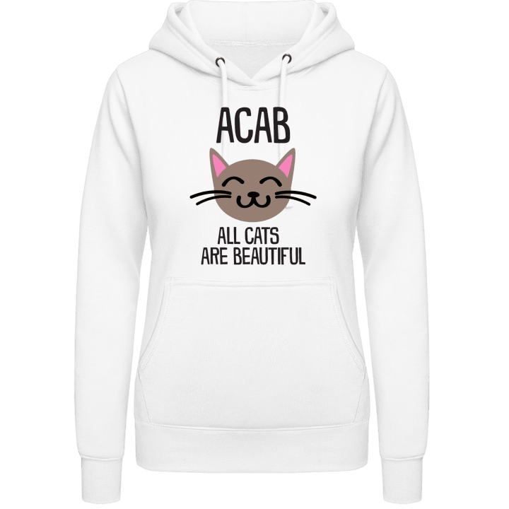 ACAB All Cats Are Beautiful Sweat à capuche pour femme 0 image