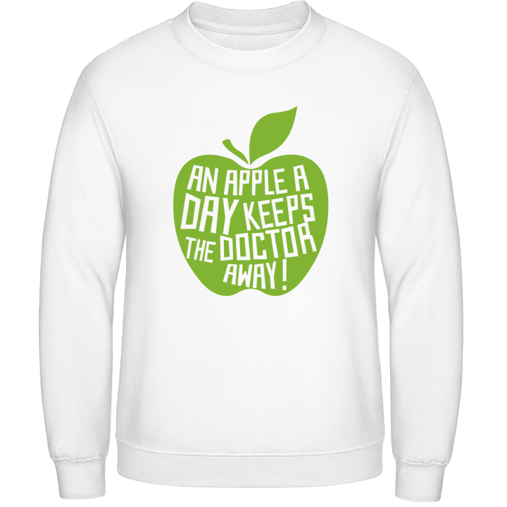 An Apple A Day Keeps The Doctor Away Sweatshirt contain pic
