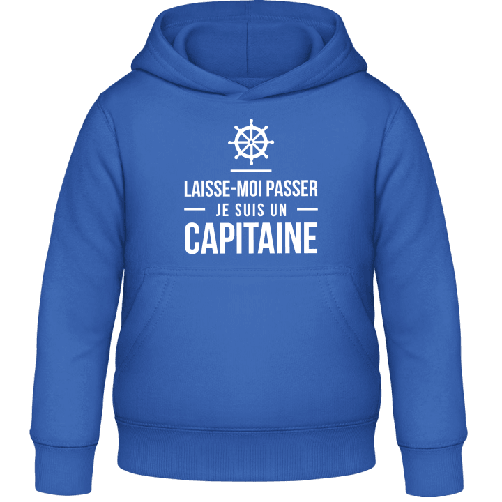Je suis un capitaine Barn Hoodie contain pic