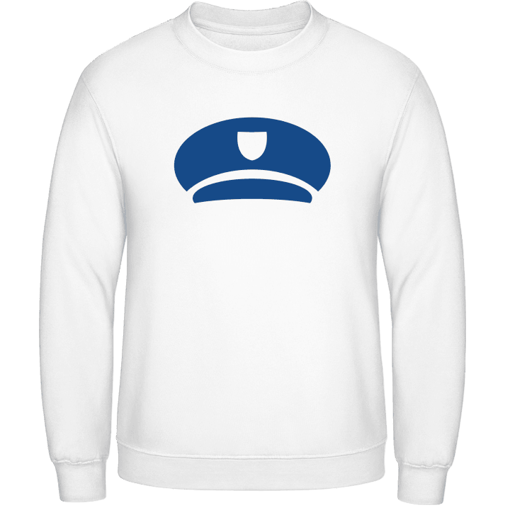 Police Hat Sweatshirt contain pic